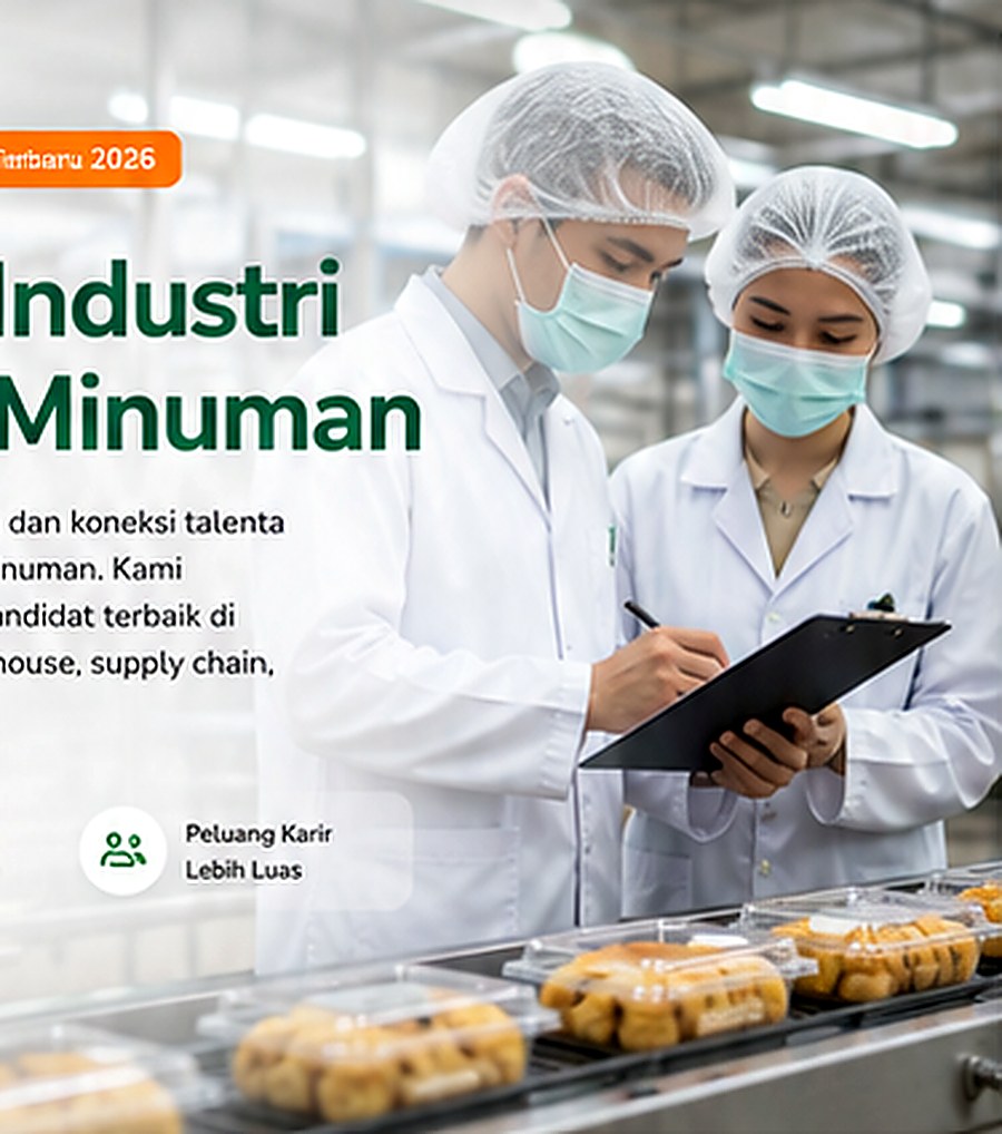 Tim profesional memeriksa proses produksi makanan